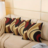 Abstract Spiral Cushion Case Pack Of 4